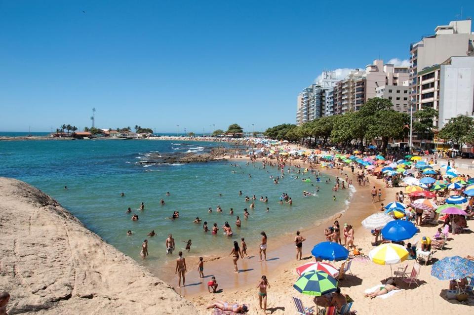 Apartamento Aconchegante Familiar - 3 Quartos - Guarapari - Centro Eksteriør bilde